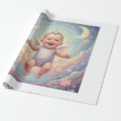 Dream Flight: Baby in the Sky Geschenkpapier (Ungerollt)