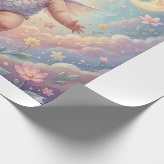 Dream Flight: Baby in the Sky Geschenkpapier (Ecke)