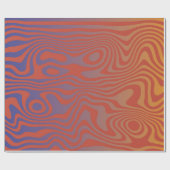 Dream Flow l Abstract Trippy Pattern - No. 01 Geschenkpapier (Flach)