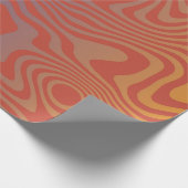 Dream Flow l Abstract Trippy Pattern - No. 01 Geschenkpapier (Ecke)
