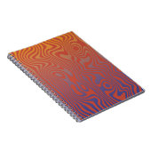 Dream Flow l Abstract Trippy Pattern - No. 01 Notizblock (Rechte Seite)