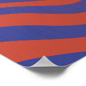 Dream Flow l Abstract Trippy Pattern - No. 01 Poster (Ecke)