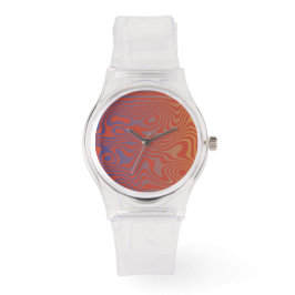 Dream Flow l Abstrakte Trippy-Muster - Nr. 01 Armbanduhr