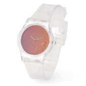 Dream Flow l Abstrakte Trippy-Muster - Nr. 01 Armbanduhr (Winkel)