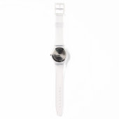 Dream Flow l Abstrakte Trippy-Muster - Nr. 01 Armbanduhr (Rückseite)