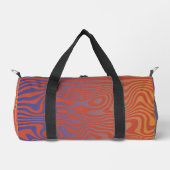 Dream Flow l Abstrakte Trippy-Muster - Nr. 01 Duffle Bag (Vorderseite)