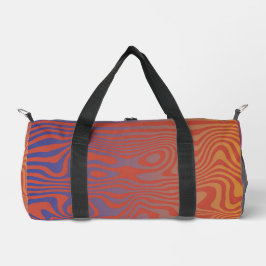 Dream Flow l Abstrakte Trippy-Muster - Nr. 01 Duffle Bag