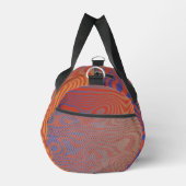 Dream Flow l Abstrakte Trippy-Muster - Nr. 01 Duffle Bag (Rechts)