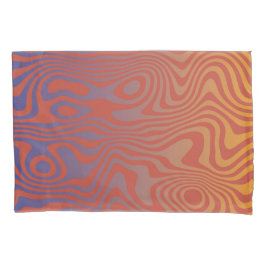 Dream Flow l Abstrakte Trippy-Muster - Nr. 01 Kissenbezug