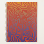 Dream Flow l Abstrakte Trippy-Muster - Nr. 01 Planer (Vorderseite)