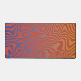 Dream Flow l Abstrakte Trippy-Muster - Nr. 01 Schreibtischunterlage