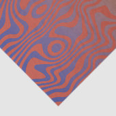 Dream Flow l Abstrakte Trippy-Muster - Nr. 01 Seidenpapier (Ausschnitt)