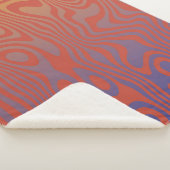 Dream Flow l Abstrakte Trippy-Muster - Nr. 01 Sherpadecke (3/4)