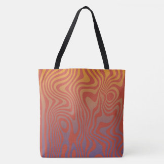 Dream Flow l Abstrakte Trippy-Muster - Nr. 01 Tasche