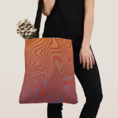 Dream Flow l Abstrakte Trippy-Muster - Nr. 01 Tasche (Von Nahem)