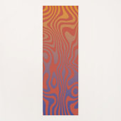 Dream Flow l Abstrakte Trippy-Muster - Nr. 01 Yogamatte (Vorderseite)