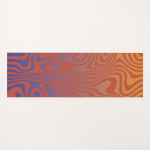 Dream Flow l Abstrakte Trippy-Muster - Nr. 01 Yogamatte (Vorderseite (Horizontal))