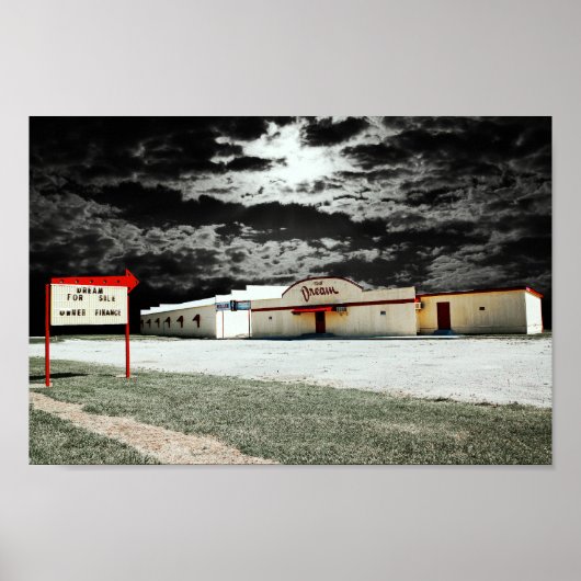 "Dream for Sale" Plakatwerbung Poster (Vorne)