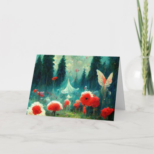 Dream Forest_Digitalkarte Kunst Karte (Vorderseite)