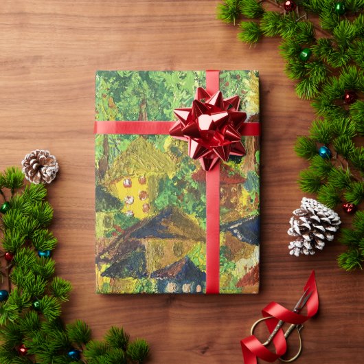 Dream Forest Garden - ReggaepaintingPackpapier Geschenkpapier (Feiertagsgeschenk)