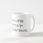 Dream Fuel Kaffeetasse (VorderseiteRechts)