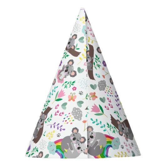 Dream Funny Koalas Partyhütchen (Rückseite)