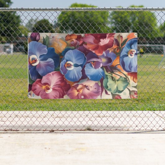 Dream Garden - Bold & Artistic Floral Design Banner (Insitu)