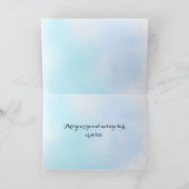 Dream Garden Floral Custom Bridesmaid Anfrage Einladung (Innenseite)