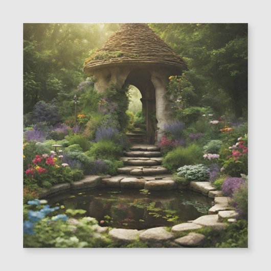 Dream Garden Magnetkarte (Vorderseite)