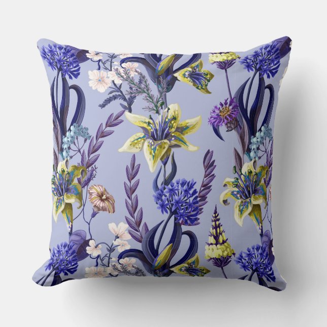  Dream Garden Throw Pillow Kissen (Vorderseite)
