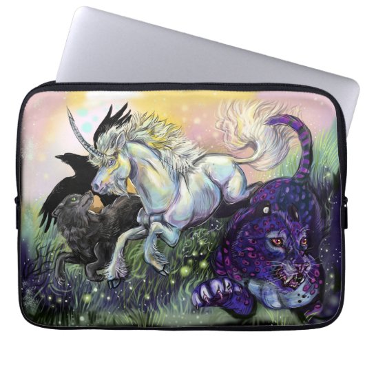 Dream Gaurdians Laptopschutzhülle (Vorderseite)
