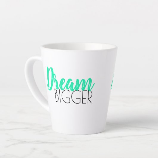 Dream Gear Latte Tasse (Linke Ecke)