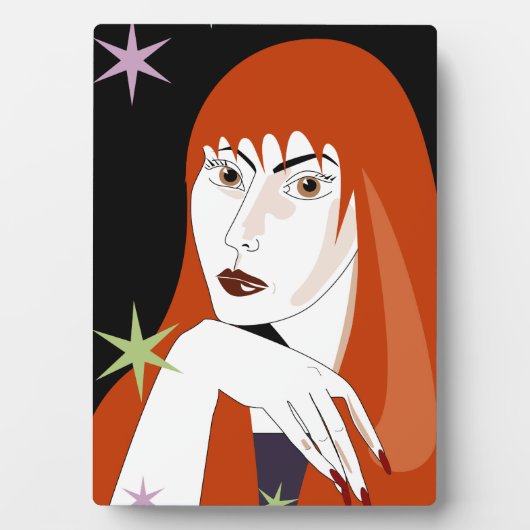 Dream Girl Fotoplatte (Vorderseite)