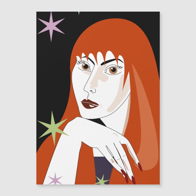 Dream Girl Magnetkarte (Vorderseite)