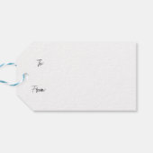 Dream Girl mit Riesengebirge "Dream Big" Geschenkanhänger (Rückseite Horizontal)