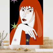 Dream Girl Poster (Küche)