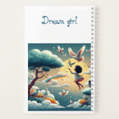 Dream Girl Spiral Note book Notizblock (Rückseite)