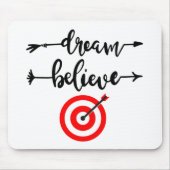 DREAM GLAUBEN ERREICHT MOUSEPAD (Vorne)