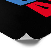 Dream glaubte Basketball Motivierend erreichen Poster (Ecke)