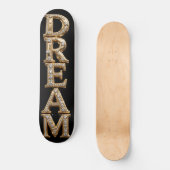 Dream Gold Diamond Skateboard (Vorderseite)