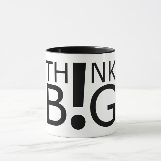 Dream Grand: Think Big Inspiration Tasse (Zentrum)