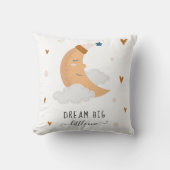 Dream Groß Kleiner personalisierter Name Kissen (Vorderseite)