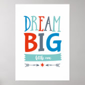 Dream Große kleine Jungs Poster drucken (Vorne)