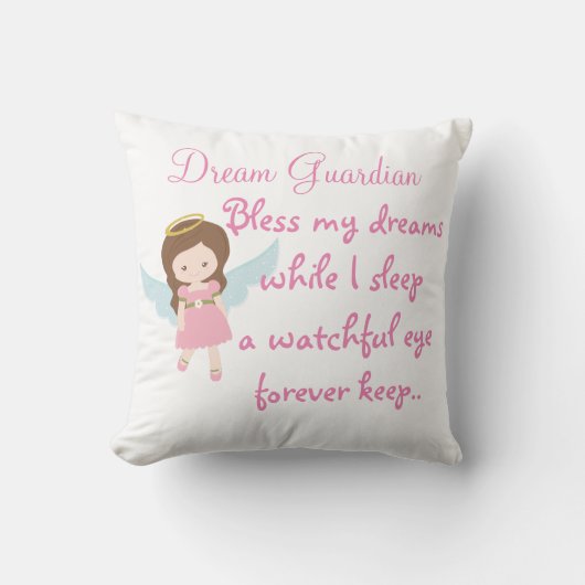 Dream Guardian/Throw Kissen (Vorderseite)