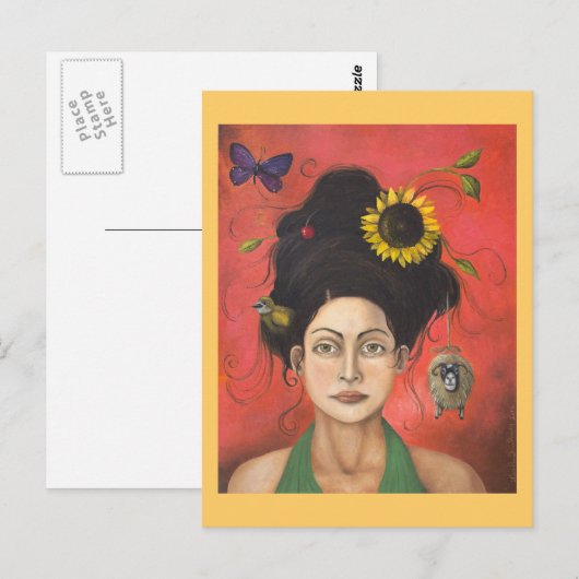 Dream Hair Postkarte (Vorne/Hinten)