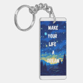 Dream his life schlüsselanhänger (Vorderseite links)