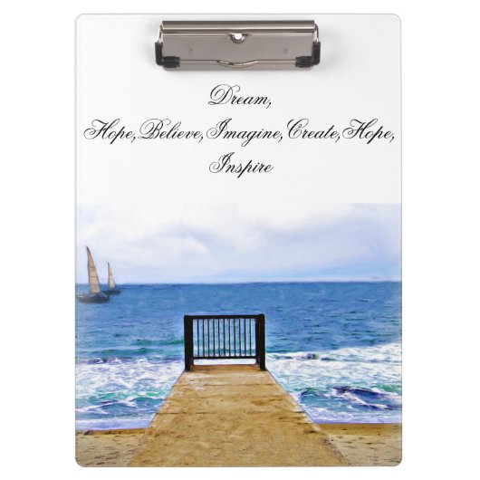 Dream & Hope_ Klemmbrett (Vorderseite)