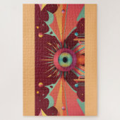 Dream Horizon Ken Gage Fantasy OpArt Puzzle (Vertikal)