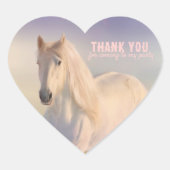 Dream Horse Vielen Dank Sticker (Vorderseite)