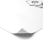 Dream House Fingerprint Wedding Gästebuch (Ecke)